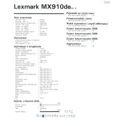 Bęben 54G0P00 LEXMARK oryginalny 95%